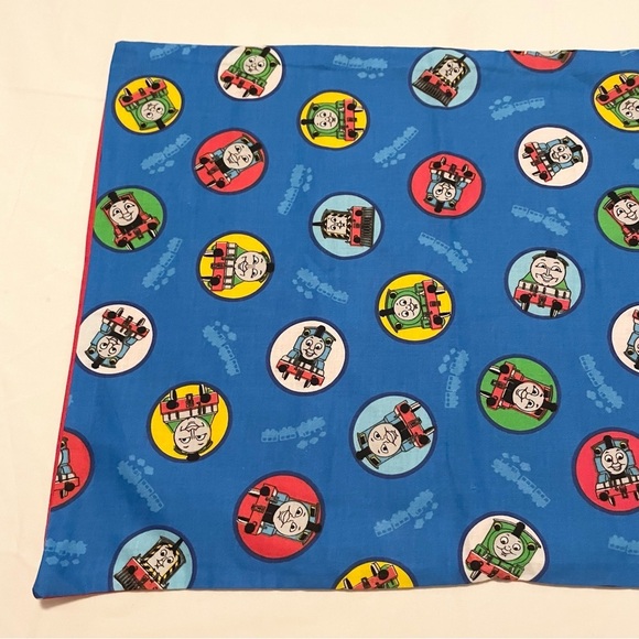 Thomas the Train Pillowcase Homemade 20” x 13.5” Pillow Case - Picture 2 of 16